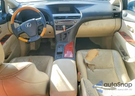 2010 Lexus Rx 350 из США, поврежденный, VIN 2T2ZK1BA2AC032688